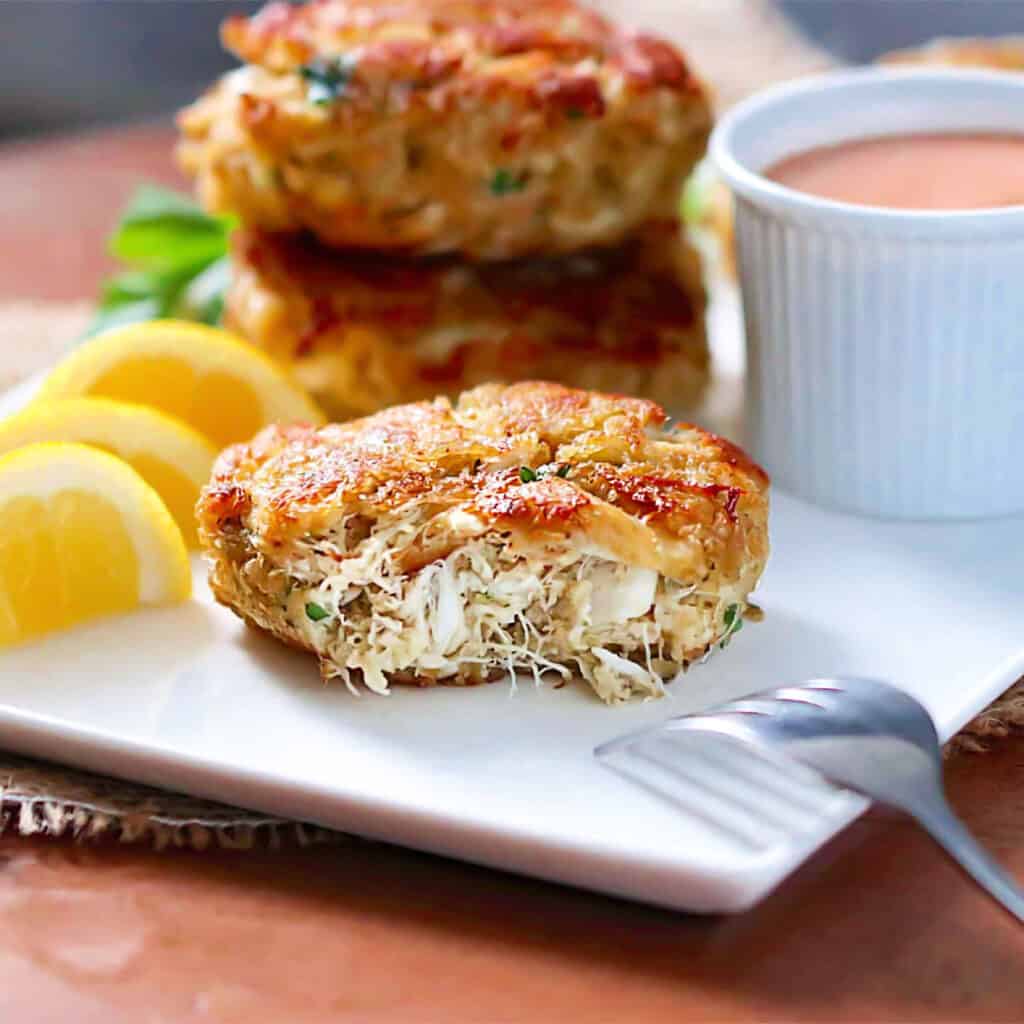 Scrumptious Low-Carb, SCD Crabcakes Maryland Style, Gluten-Free