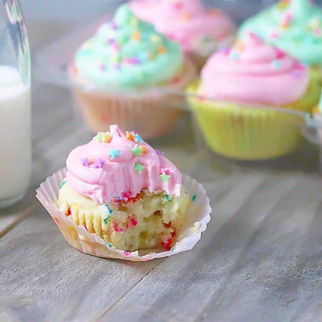 Vegan, Grain-Free Funfetti Cake, perfect for birthdays