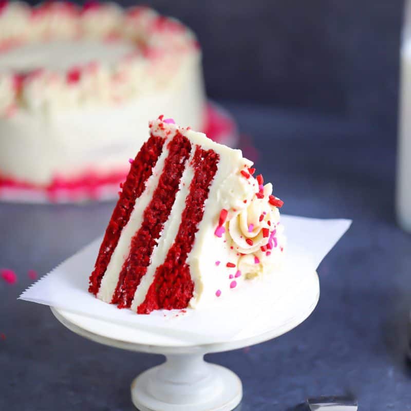 Low-Carb Red Velvet Cake/Cupcakes - Lila Ruth Grain Free