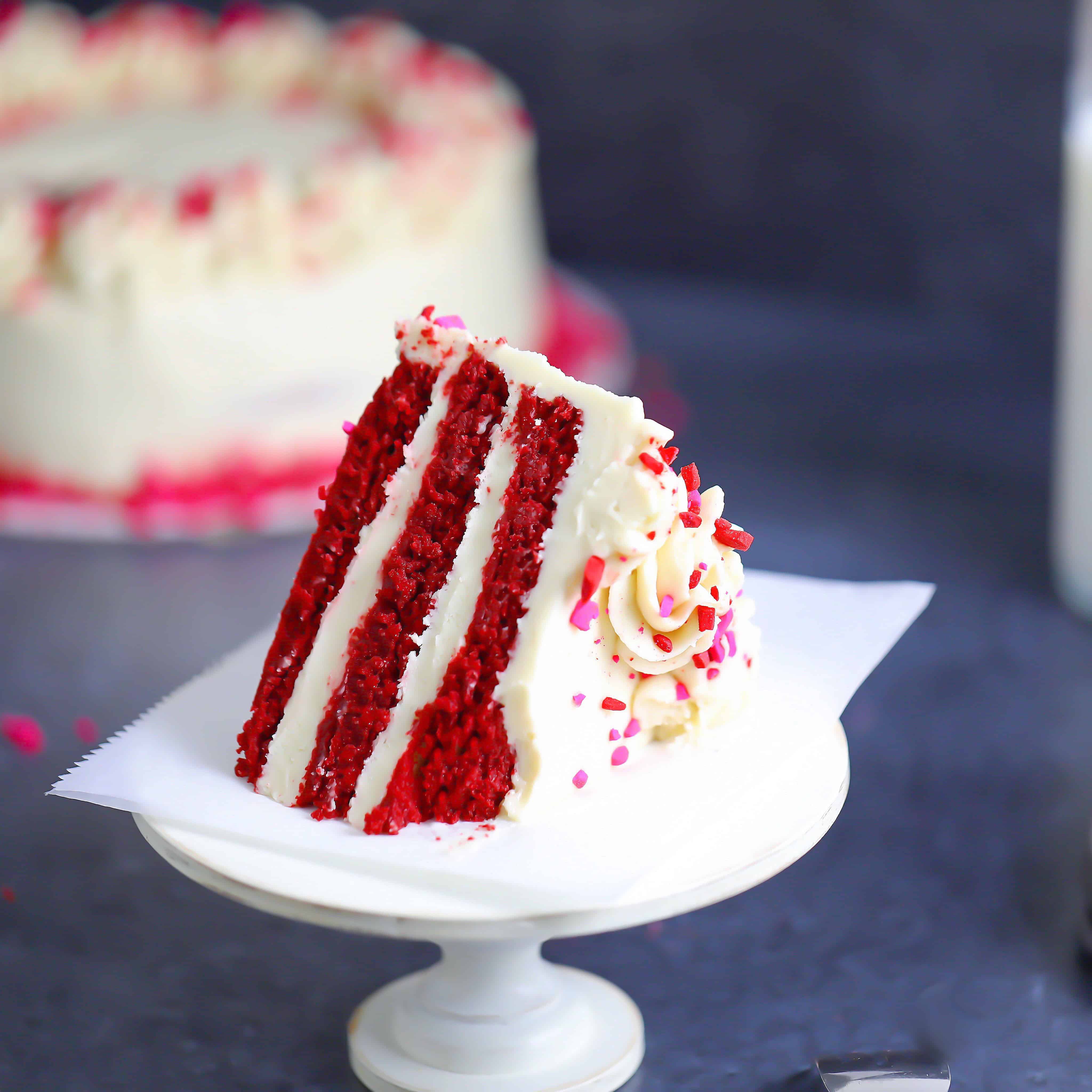 Low-Carb Red Velvet Cake/Cupcakes