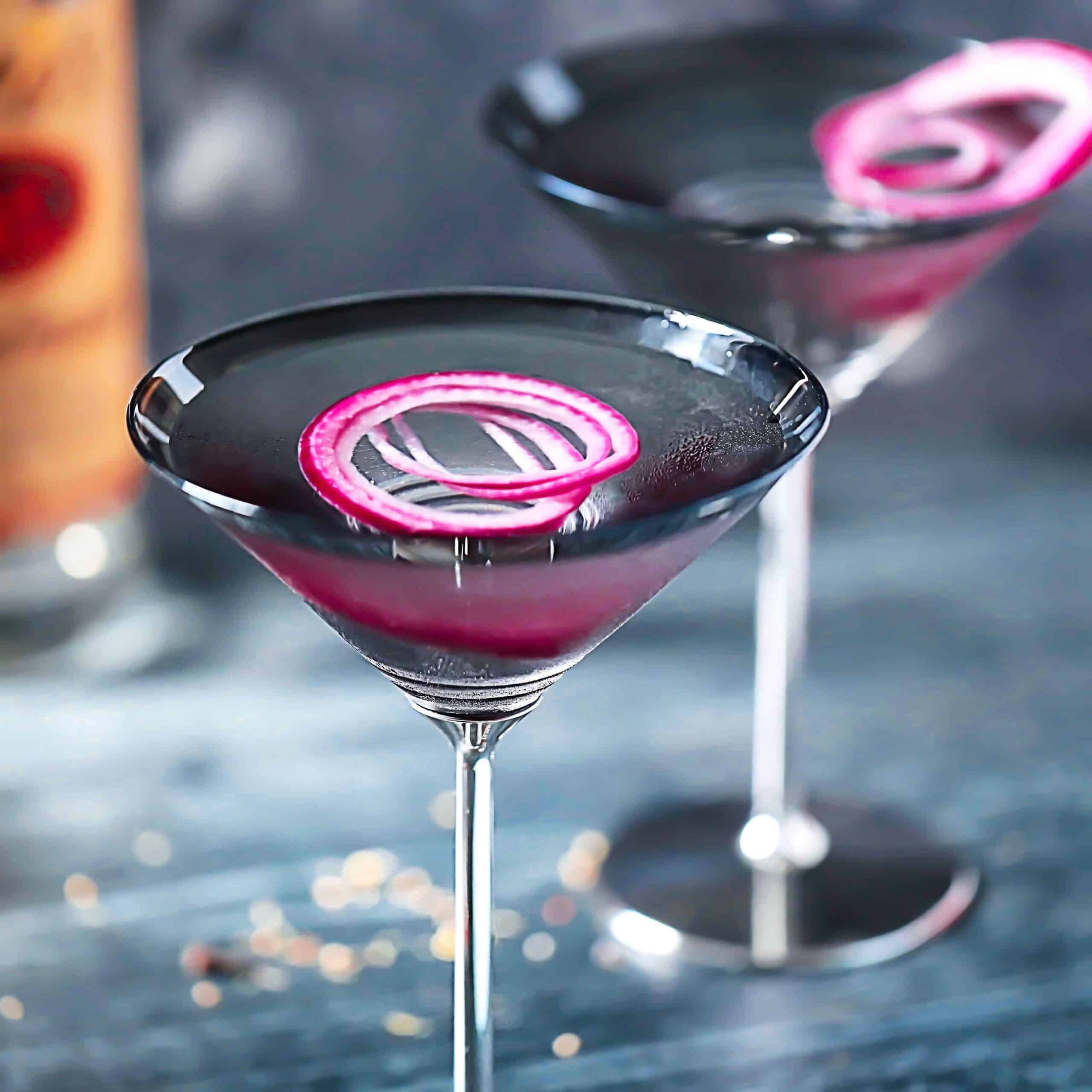 Pickled Red Onion Martini