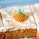 keto iced pumpkin cake
