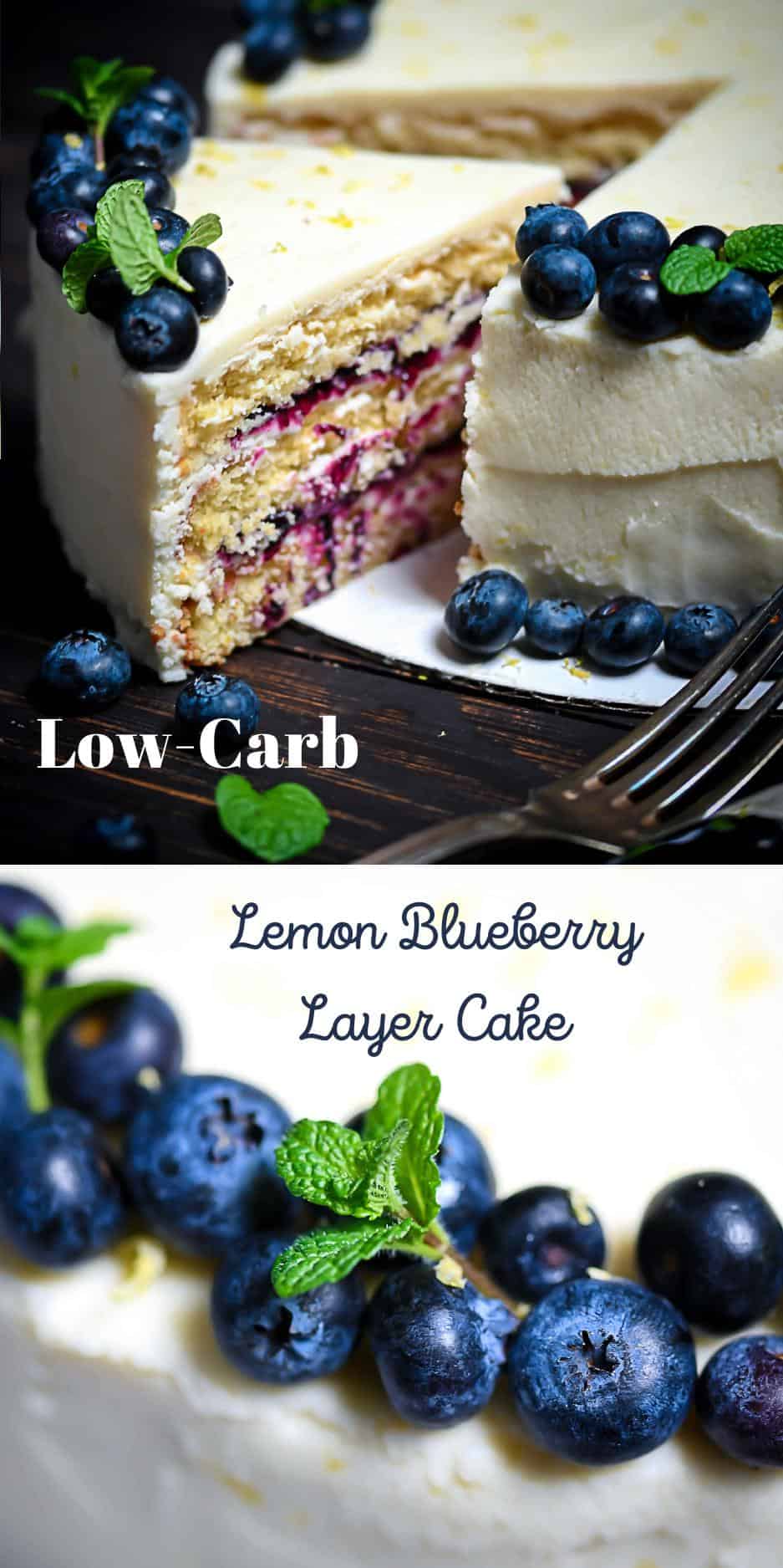 Low-Carb Lemon Layer Cake Pin