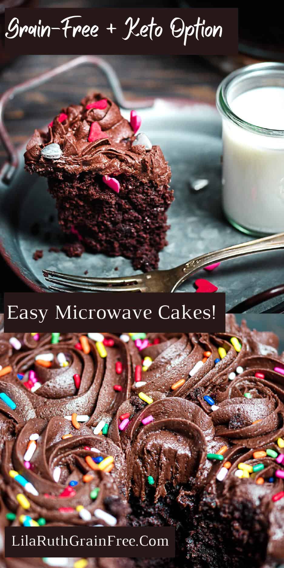 Low-Carb Gluten-Free Chocolate Cake Pin