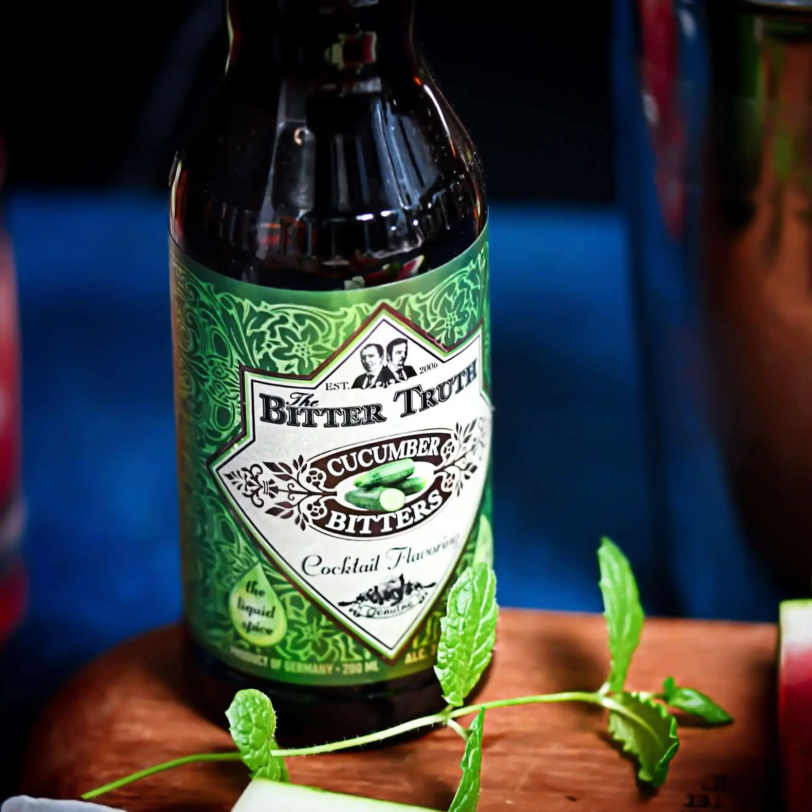 Bitter Truth Bitters With Mint Leaf