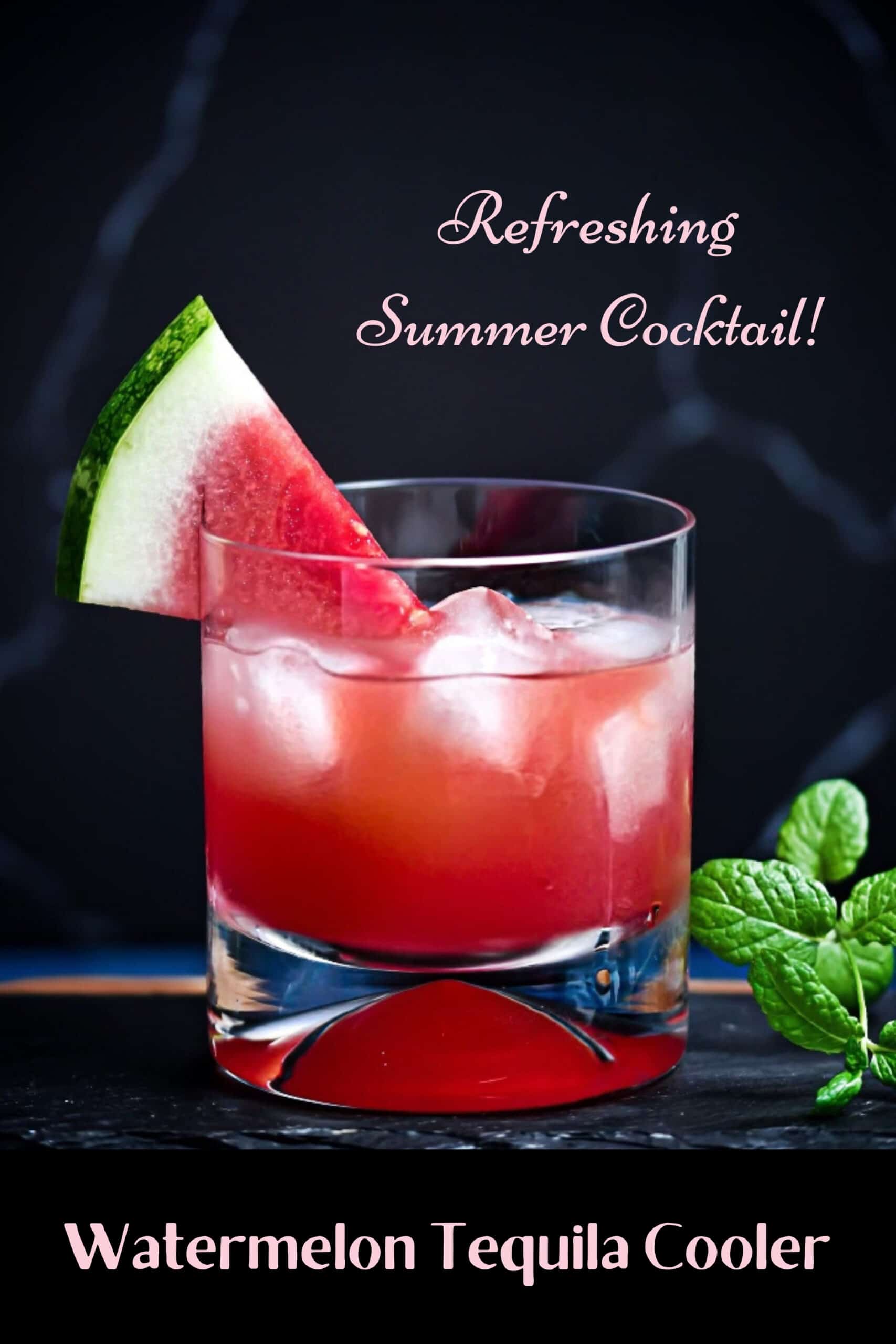 Watermelon Tequila Cooler Pin